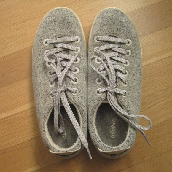 Allbirds Women’s Size 10 Wool Pipers Casual Sneakers Dapple Grey Merino Wool - Picture 8 of 8